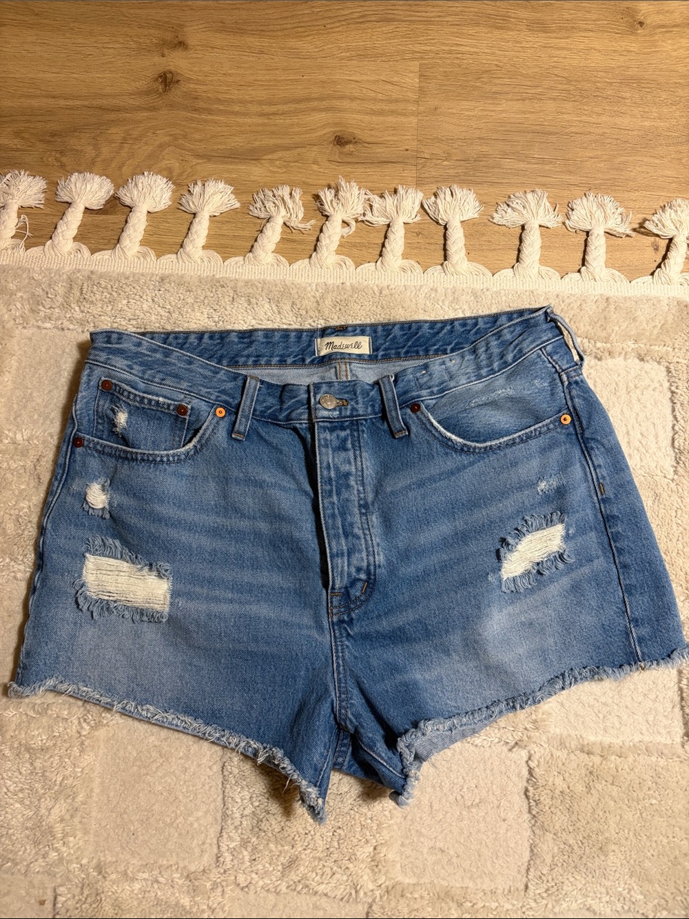 Madewell Relaxed Denim Shorts